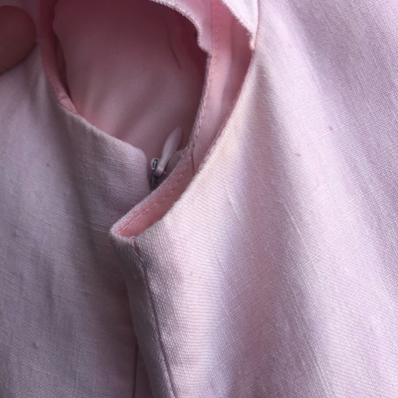 Alain Manoukian light pink linen dress. - Picture 6 of 7